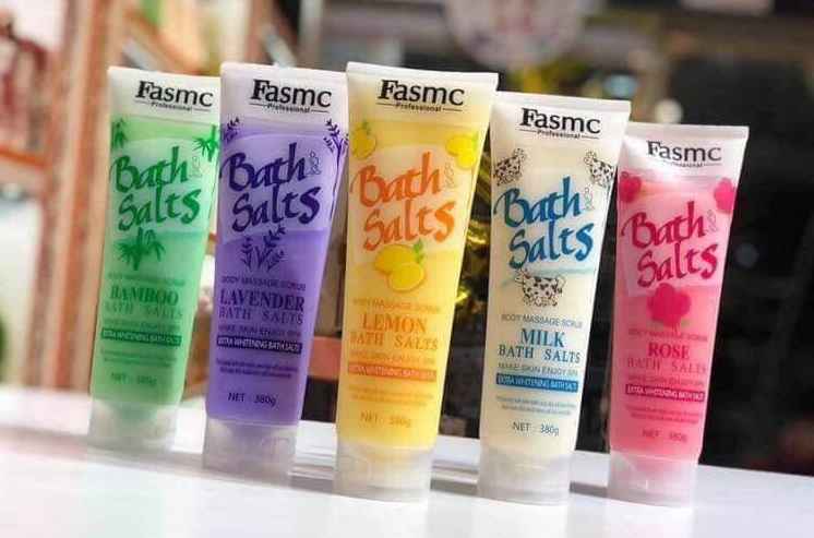 Fasmc Bath Salts With Lemon Body Massage Scrub 380g